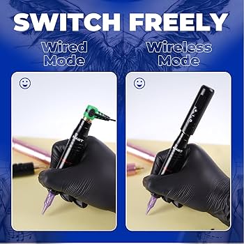 Amazon.com: Mast Tattoo Gun Kit Tour2 Wireless Tattoo